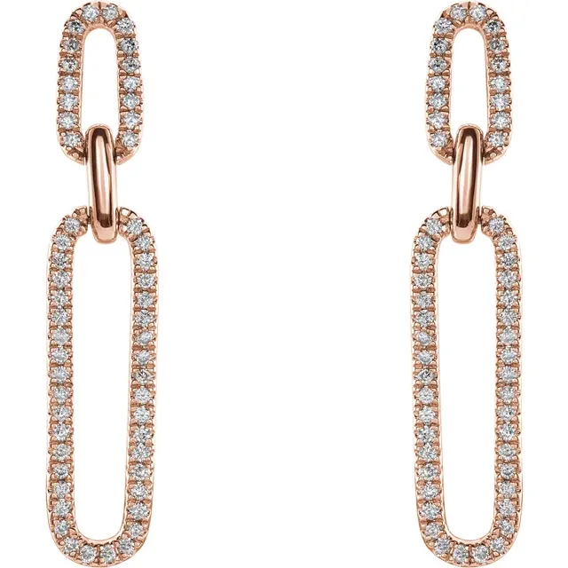 Diamond Set Paperclips