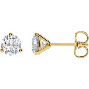 Cocktail-Style Diamond Stud Earrings