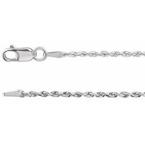 Diamond Cut Rope Chain 1.3 mm