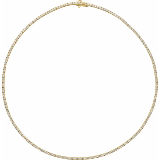 Diamond Tennis Necklace